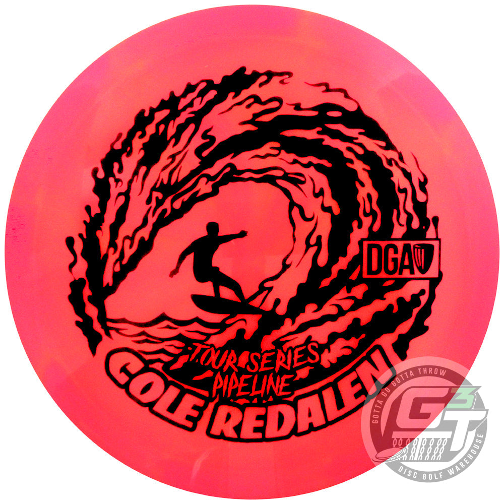 DGA Limited Edition 2023 Tour Series Cole Redalen Swirl Tour Series Pipeline Fairway Driver Golf Disc