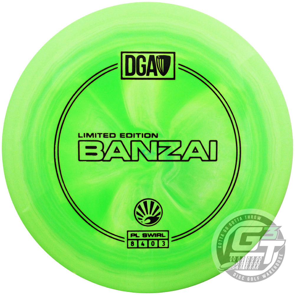 DGA Limited Edition Swirl Proline Banzai Fairway Driver Golf Disc
