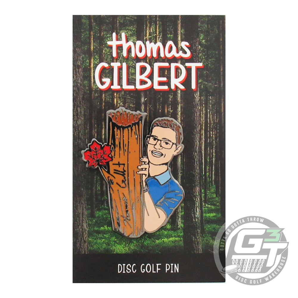 Disc Golf Pins Thomas Gilbert Series 1 Enamel Disc Golf Pin