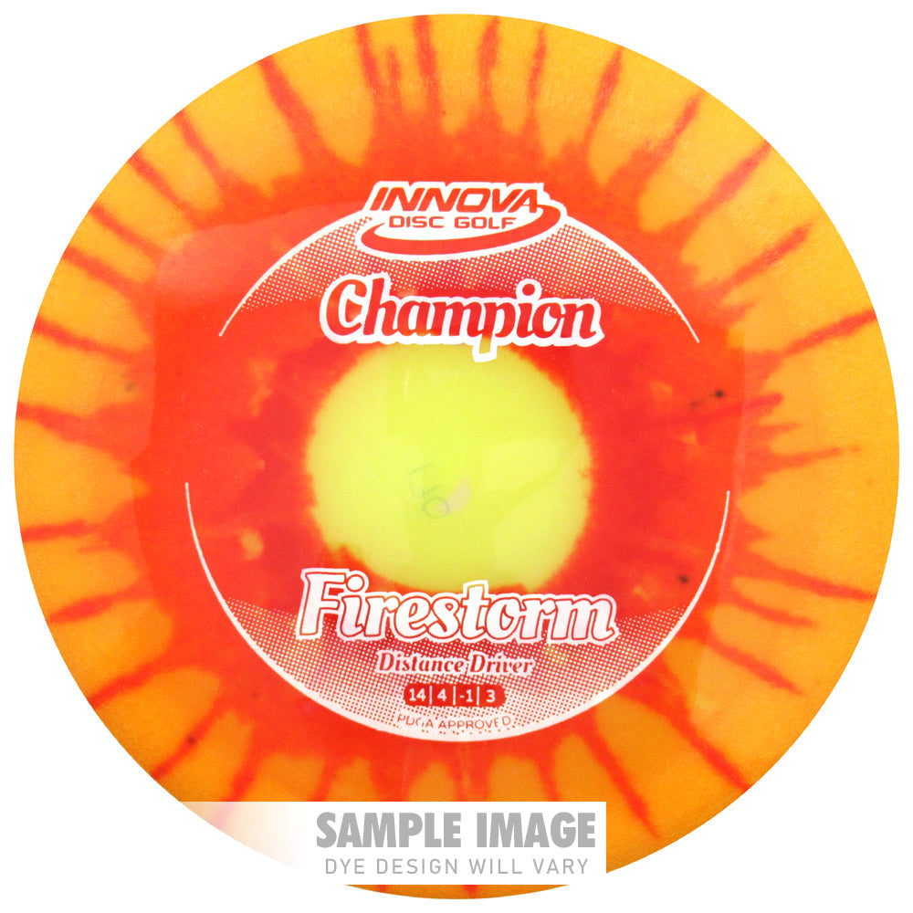 Innova I-Dye Champion Firestorm Distance Driver Golf Disc