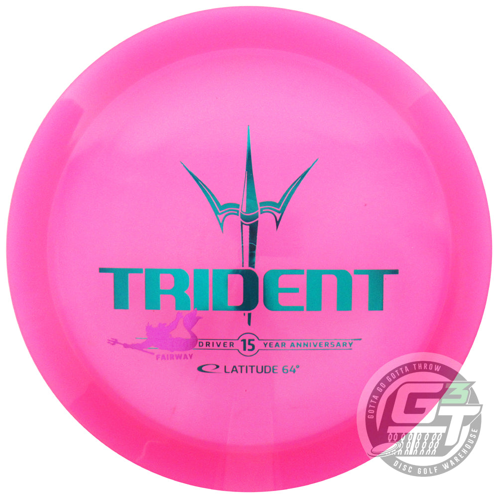 Latitude 64 Limited Edition 15-Year Anniversary Opto Ice Trident Fairway Driver Golf Disc