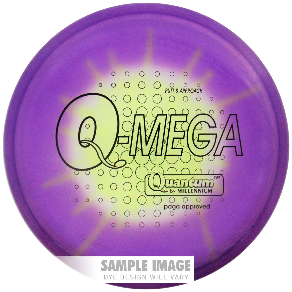Millennium Tie-Dye Quantum Omega Putter Golf Disc (2-Ring San Marino)