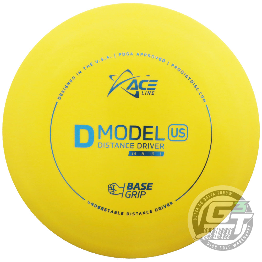 Prodigy Ace Line Base Grip D Model US Distance Driver Golf Disc