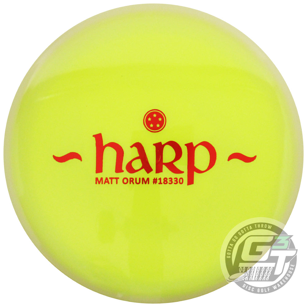 Westside Limited Edition Bar Stamp Matt Orum Moonshine Glow VIP Orbit Harp Putter Golf Disc