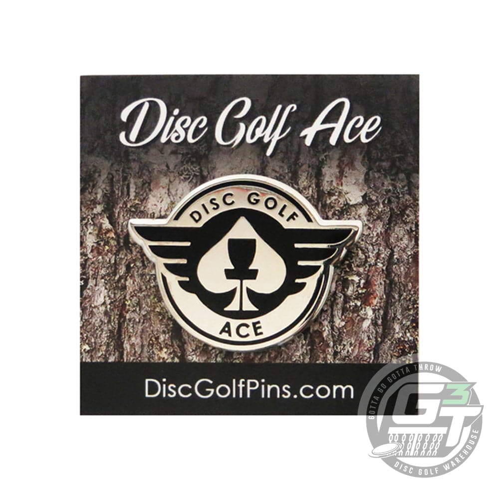 Disc Golf Pins Accessory Black Disc Golf Pins Ace Enamel Disc Golf Pin