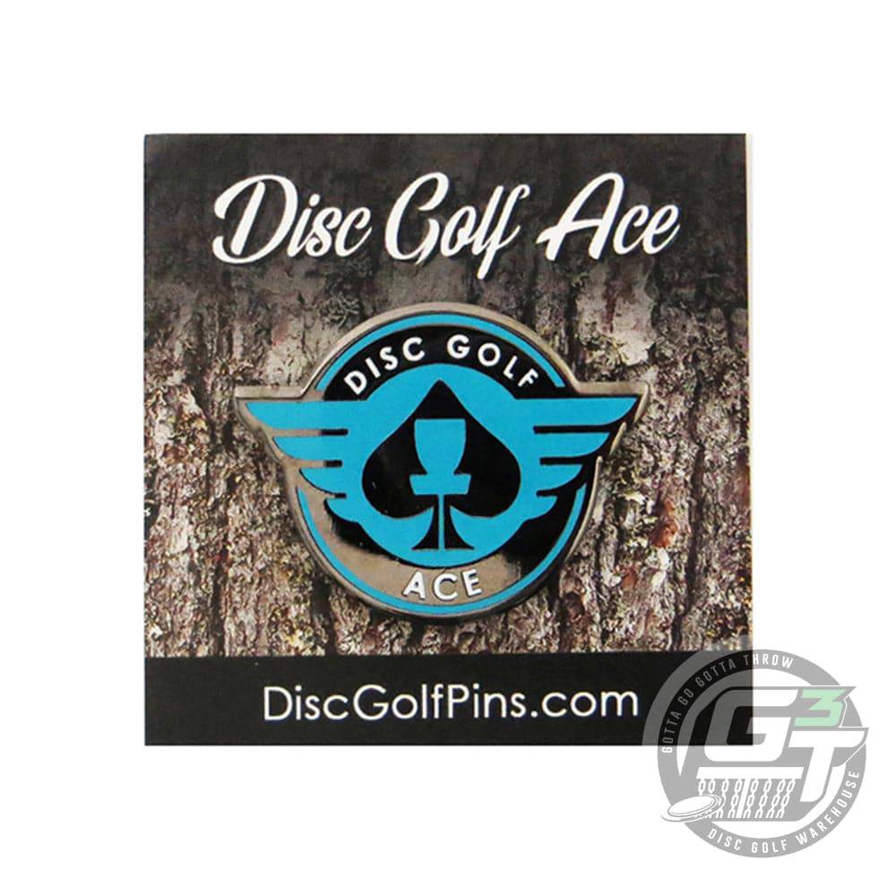 Disc Golf Pins Accessory Blue Disc Golf Pins Ace Enamel Disc Golf Pin