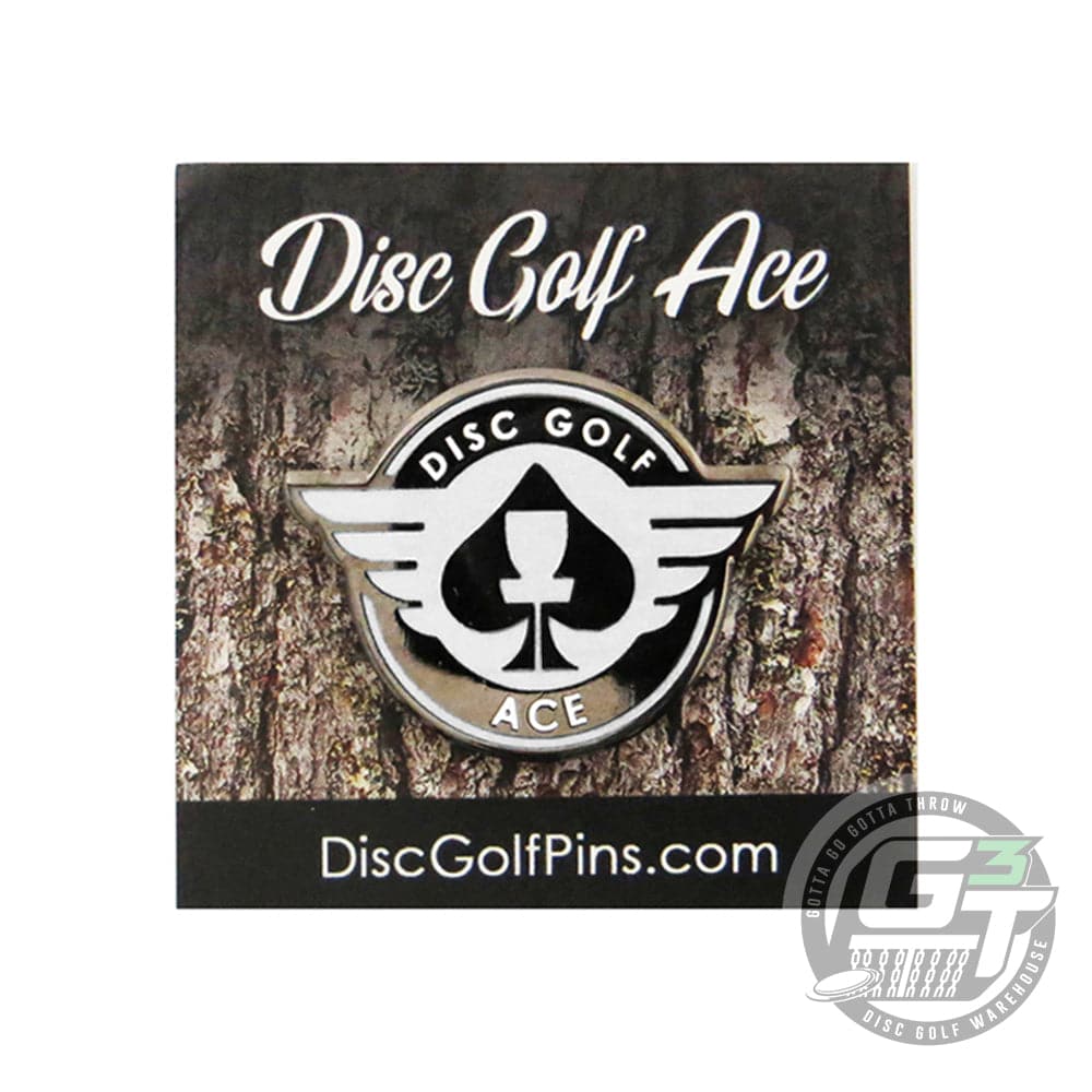 Disc Golf Pins Accessory White Disc Golf Pins Ace Enamel Disc Golf Pin