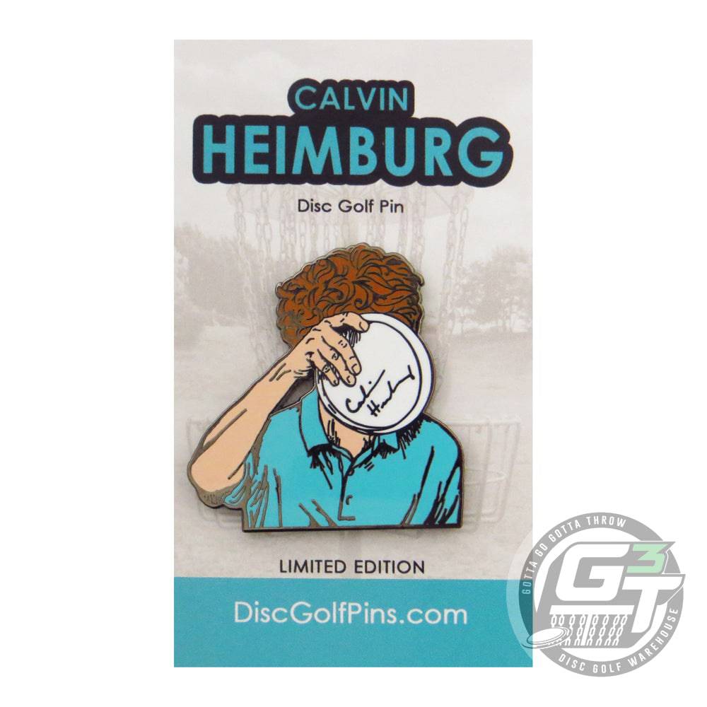 Disc Golf Pins Accessory Disc Golf Pins Calvin Heimburg Series 1 Enamel Disc Golf Pin