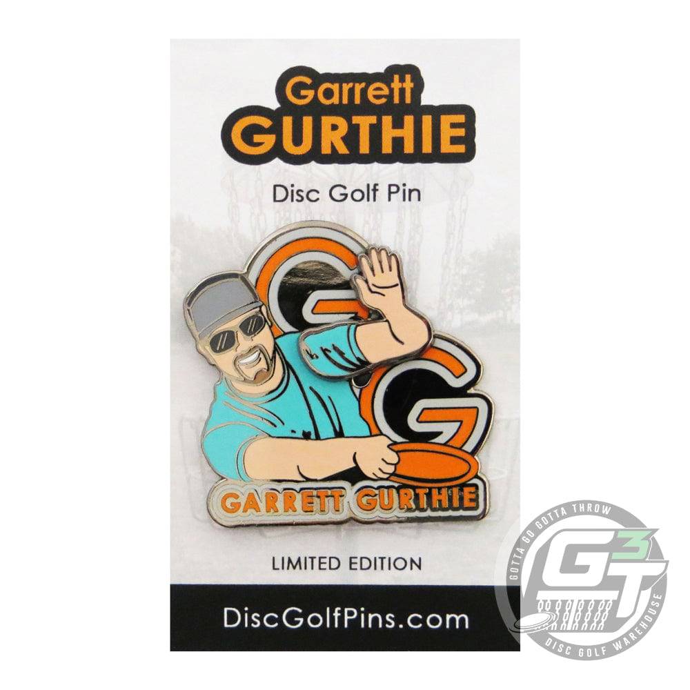 Disc Golf Pins Accessory Disc Golf Pins Garrett Gurthie Series 1 Enamel Disc Golf Pin