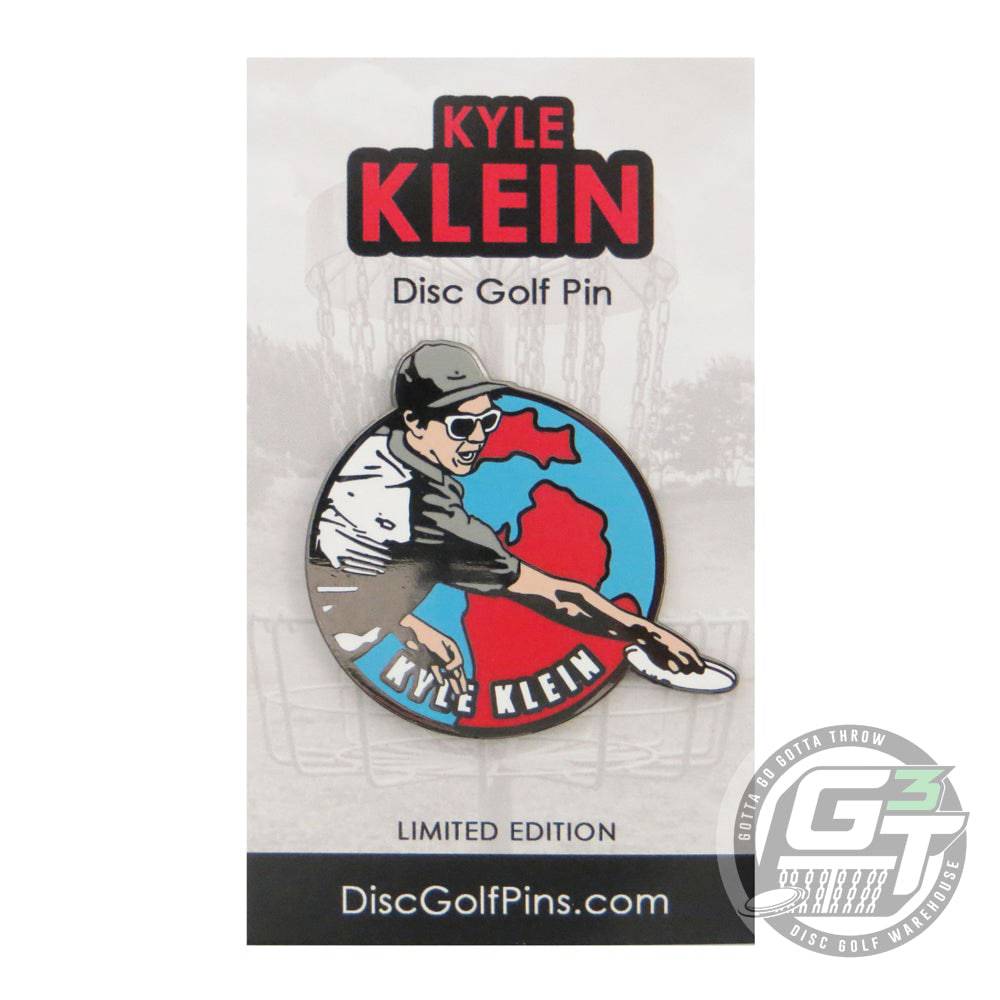 Disc Golf Pins Accessory Disc Golf Pins Kyle Klein Series 1 Enamel Disc Golf Pin