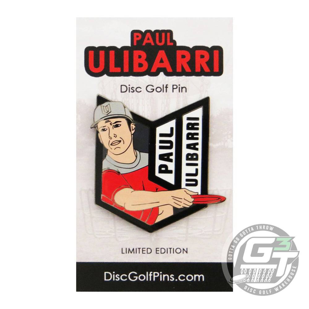 Disc Golf Pins Accessory Disc Golf Pins Paul Ulibarri Series 1 Enamel Disc Golf Pin