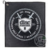 Discmania Accessory Black [Print Color Will Vary] Discmania Shield & Swords Logo Waffle Disc Golf Towel w/ Carabiner [Print Color Will Vary]
