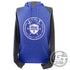 Discmania Apparel M / Royal Blue Discmania Shield & Swords Logo Raglan Pullover Hoodie Disc Golf Sweatshirt