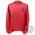Discmania Apparel M / Red Discmania Shield & Swords Logo Water Resistant Quarter Zip Pullover Disc Golf Jacket