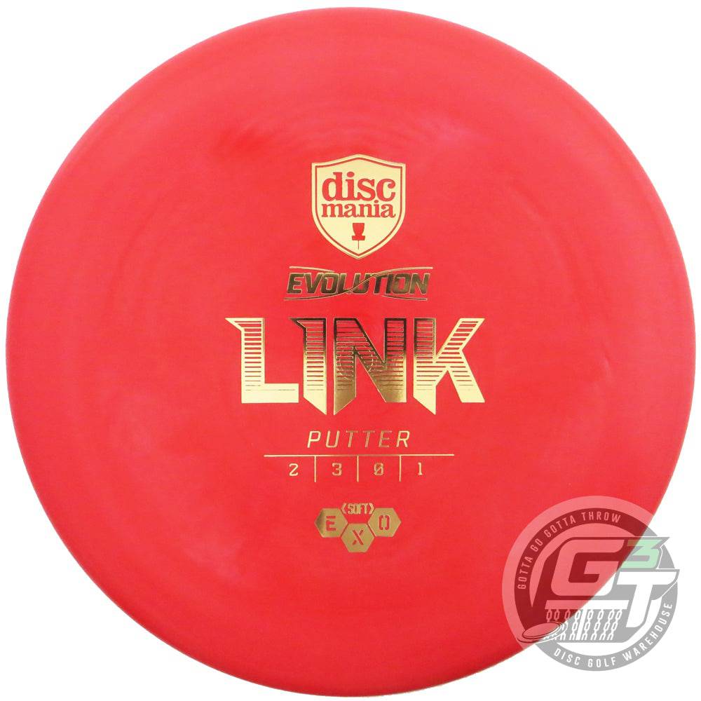 Discmania Golf Disc Discmania Evolution Exo Soft Link Putter Golf Disc