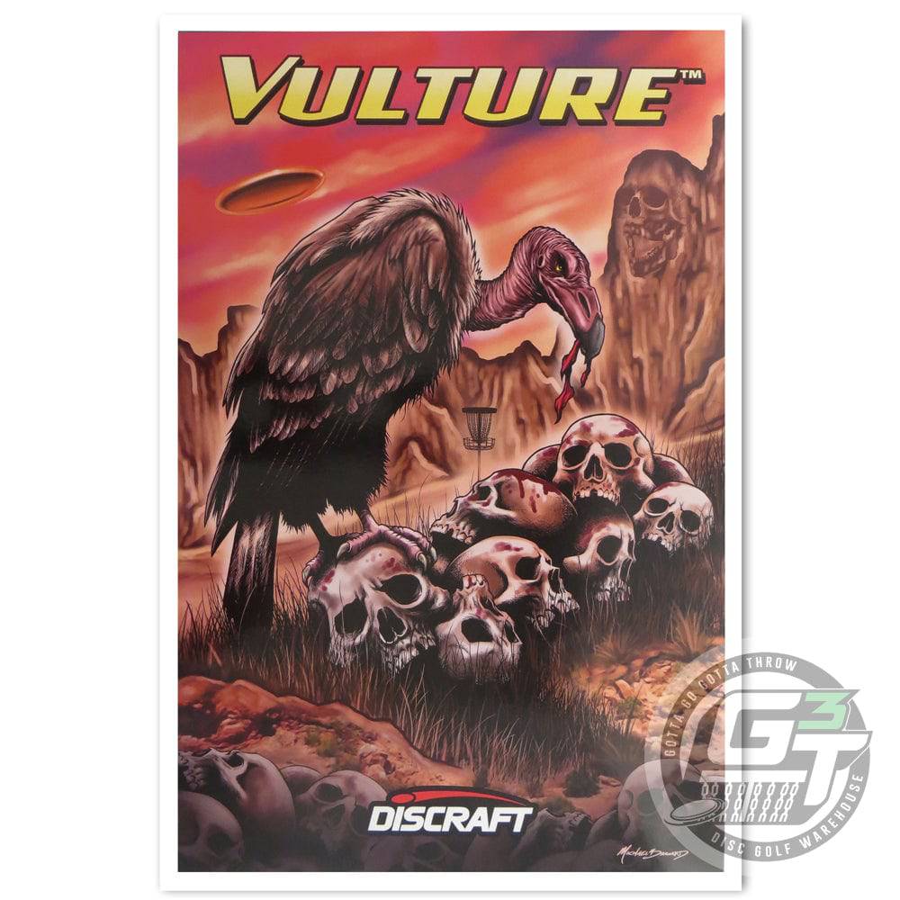 Discraft Accessory Discraft Vulture Poster Version 2