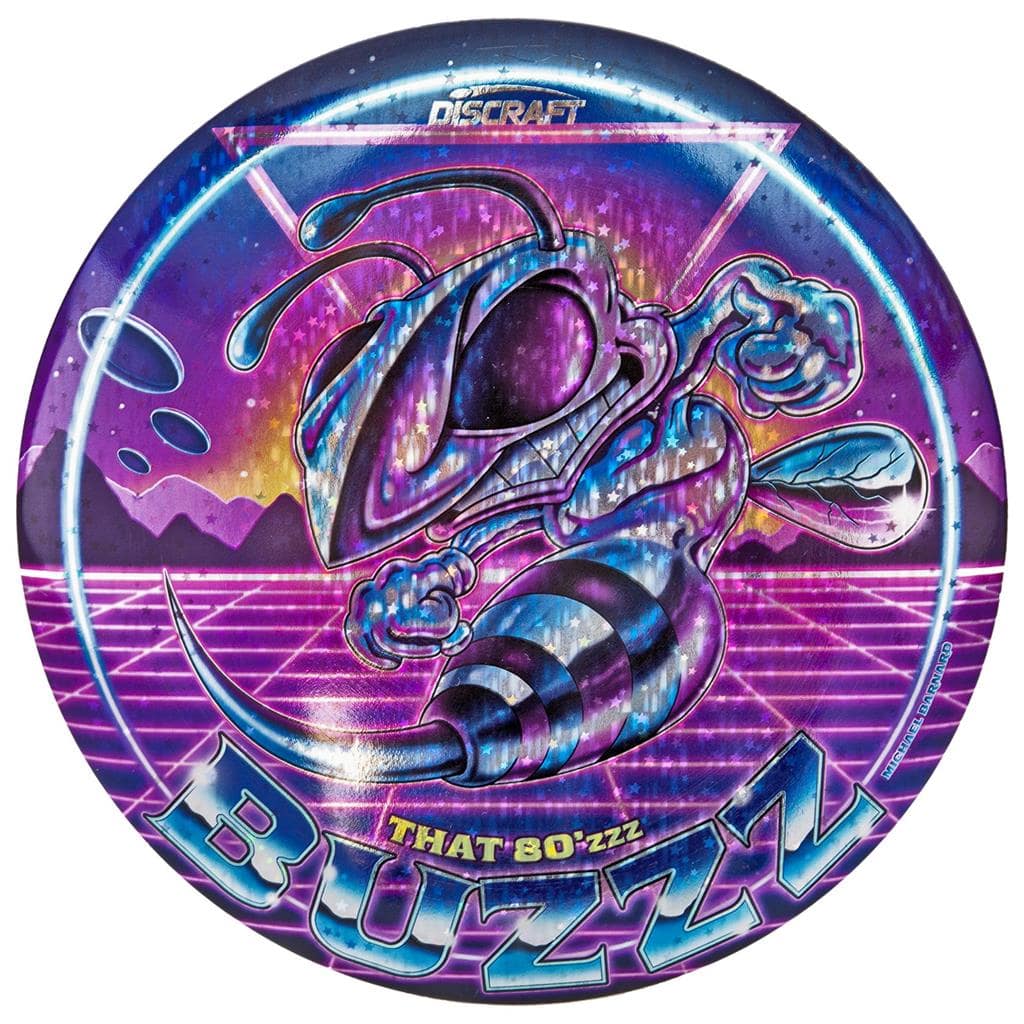 Discraft Golf Disc Star Prism / 177-180g Discraft Full Foil 80'zzz SuperColor ESP Buzzz Midrange Golf Disc