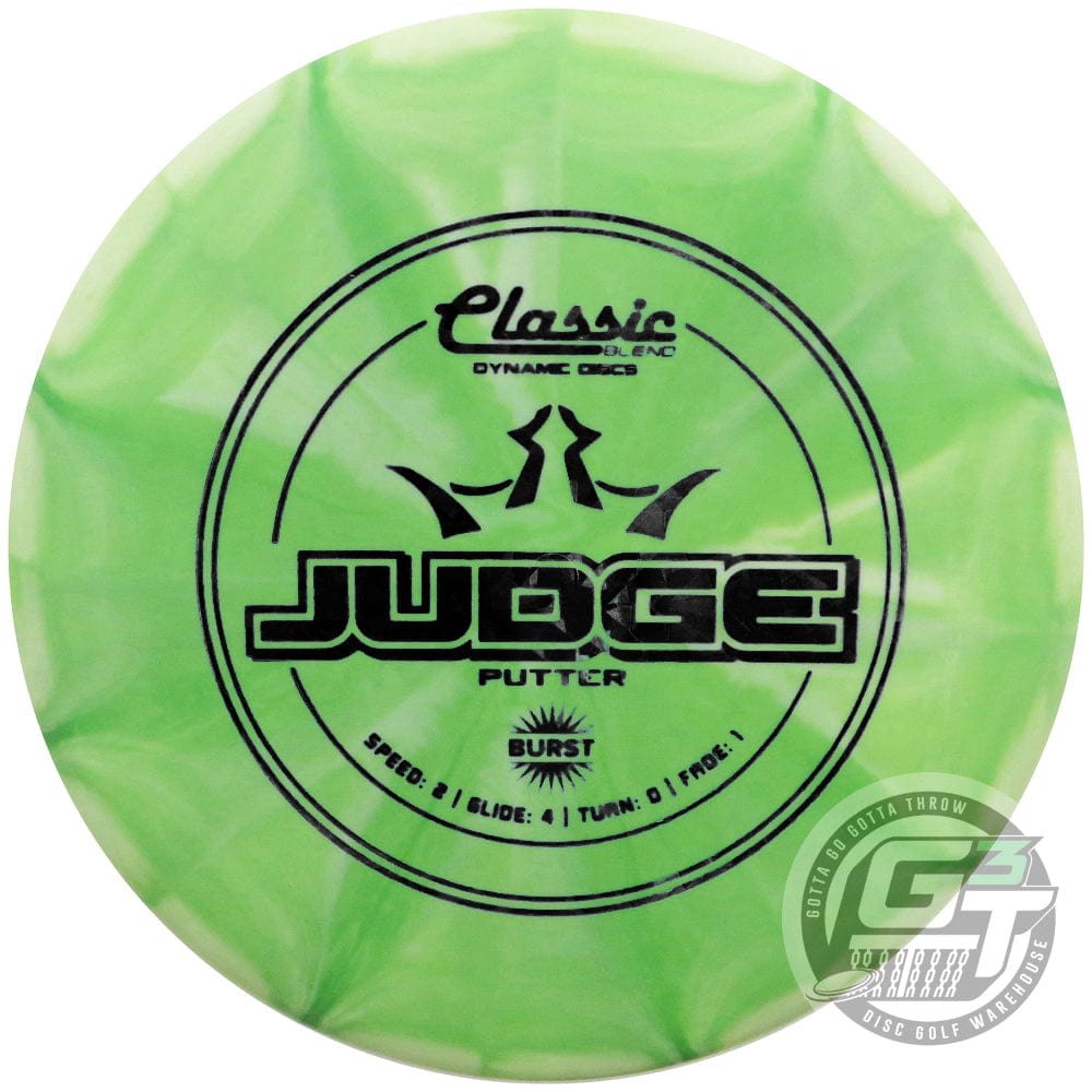 Dynamic Discs Golf Disc Dynamic Discs Classic Blend Burst Judge Putter Golf Disc