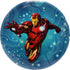 Dynamic Discs Golf Disc Dynamic Discs Marvel Iron Man DyeMax Blue Circuit Fuzion Warden Putter Golf Disc