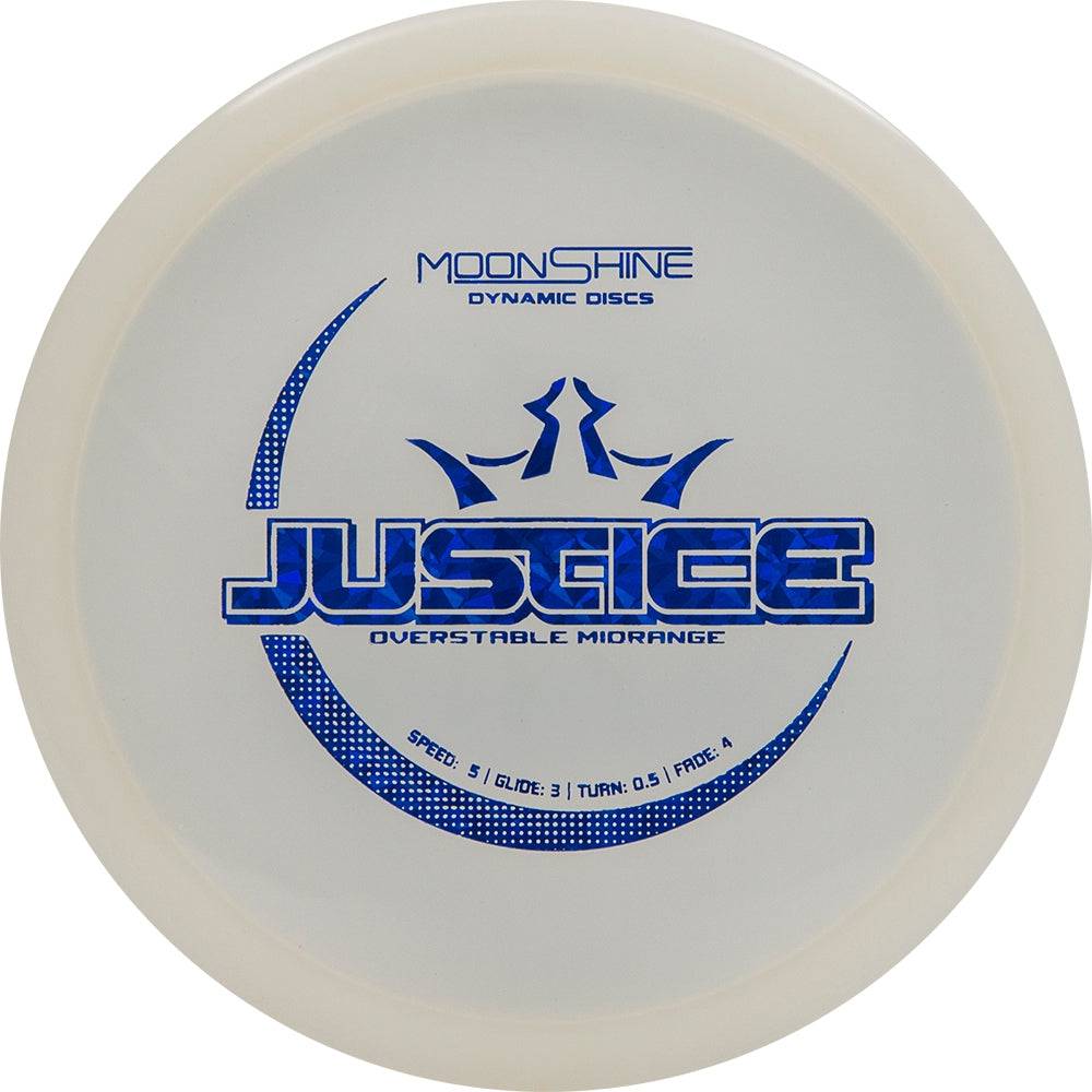 Dynamic Discs Golf Disc Dynamic Discs Moonshine Glow Lucid Justice Midrange Golf Disc
