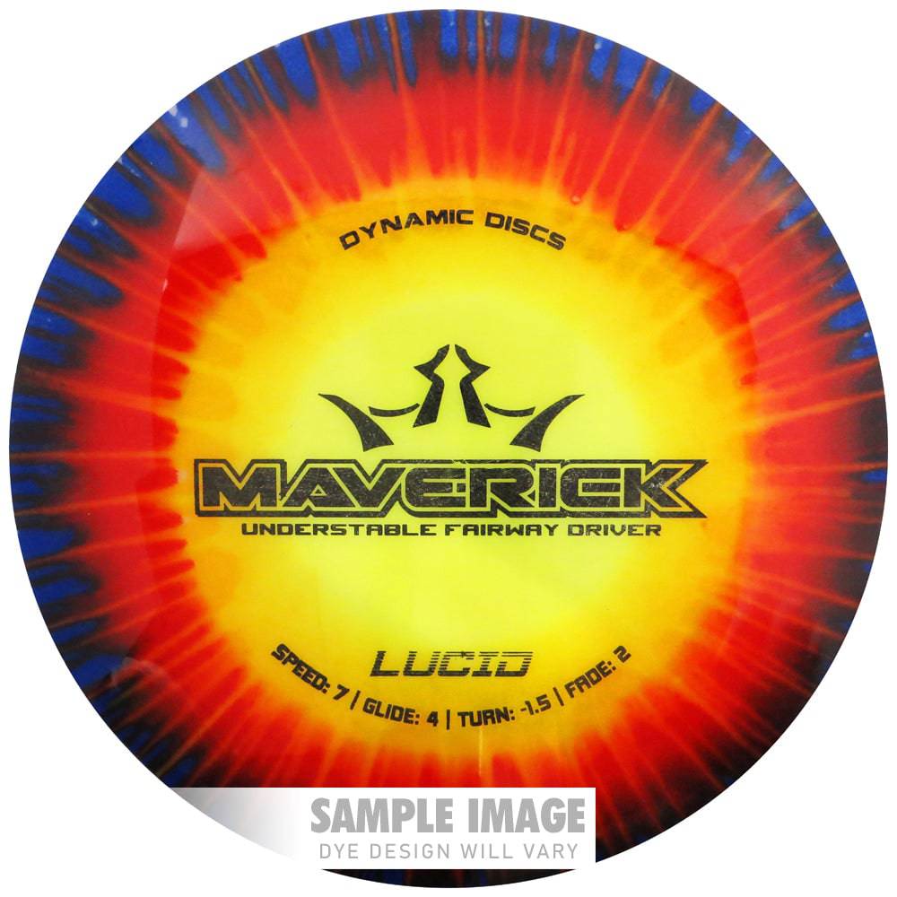 Dynamic Discs Golf Disc Dynamic Discs MyDye Lucid Maverick Fairway Driver Golf Disc