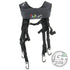 Fade Gaer Bag Black Fade Gear WeatherGuard Suspenders Disc Golf Bag Backpack Strap