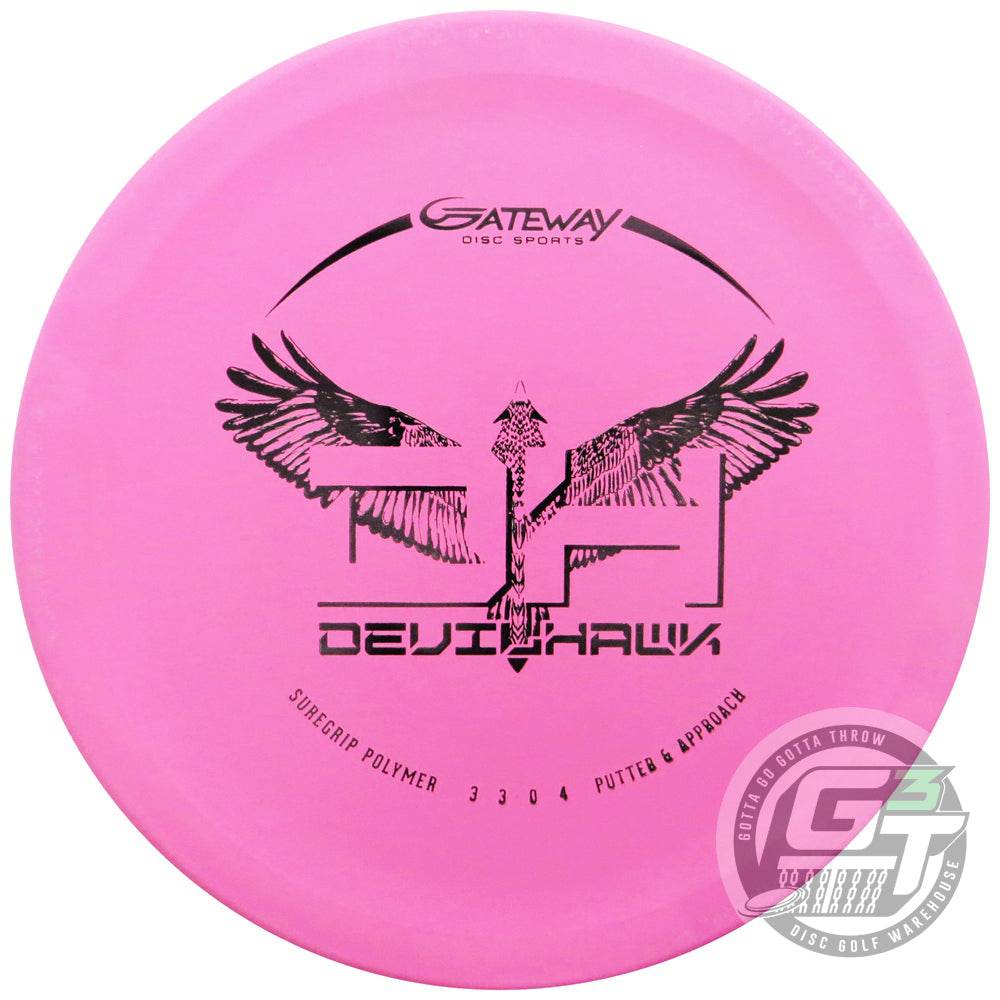 Gateway Disc Sports Golf Disc Gateway Sure Grip Soft Devil Hawk Putter Golf Disc