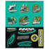 Innova Accessory Teal / Black Innova Disc Golf 2019 Icon Sticker Sheet