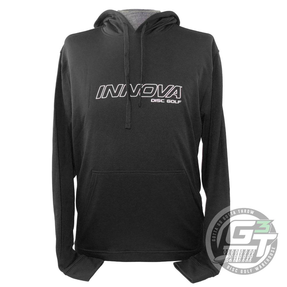 Innova Apparel M / Black Innova Prime Performance Pullover Hoodie Disc Golf Sweatshirt