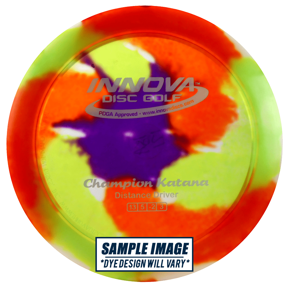 Innova Golf Disc Innova I-Dye Champion Katana Distance Driver Golf Disc