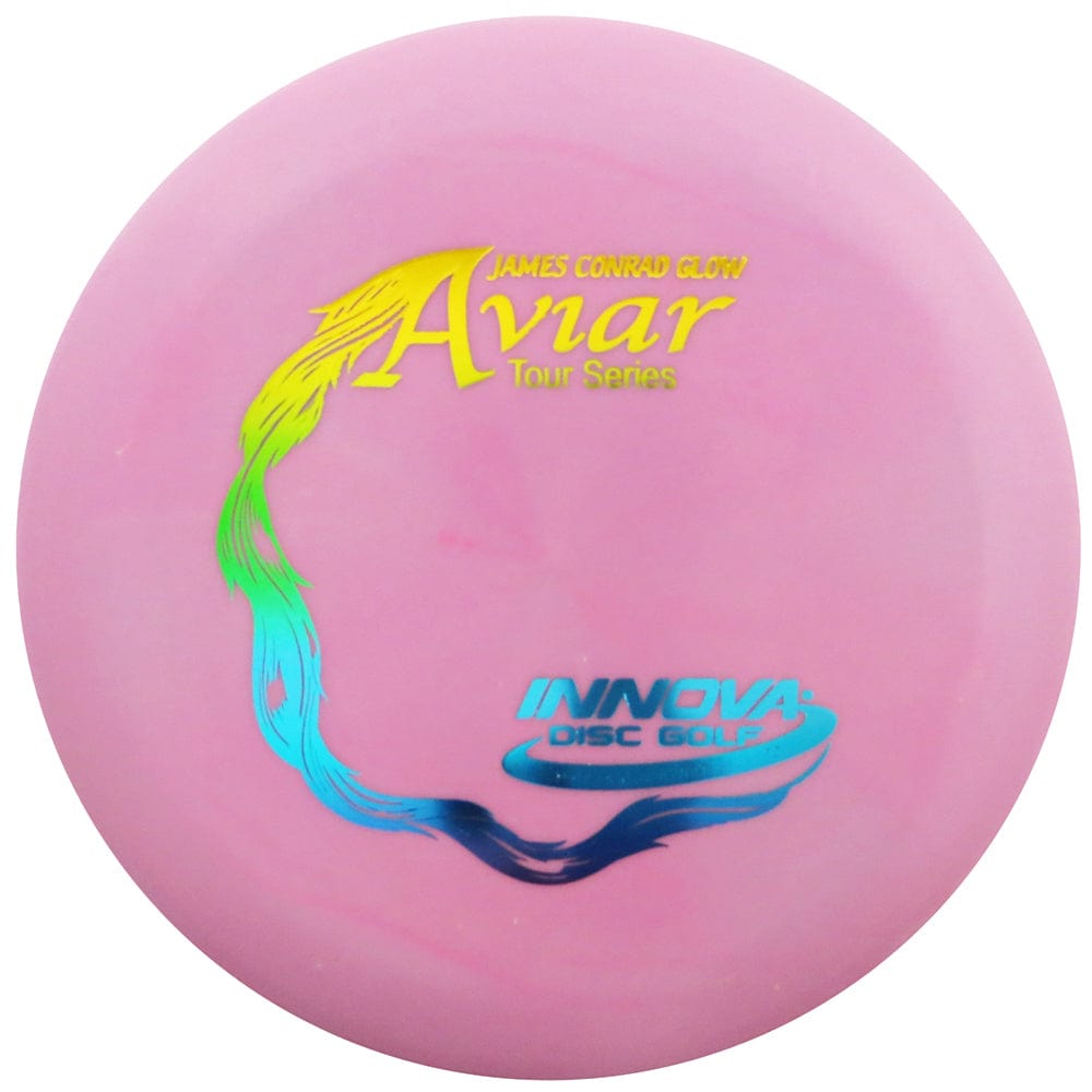 Innova Limited Edition 2019 Tour Series James Conrad USDCG Commemorative Bottom Stamp Color Glow Pro Aviar Driver Putter Golf Disc