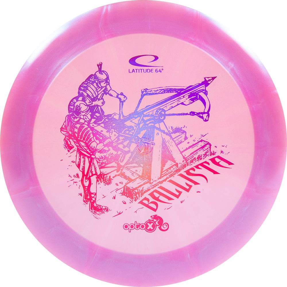 Latitude 64 Golf Discs Golf Disc Latitude 64 Limited Edition Chameleon Opto-X Line Ballista Distance Driver Golf Disc