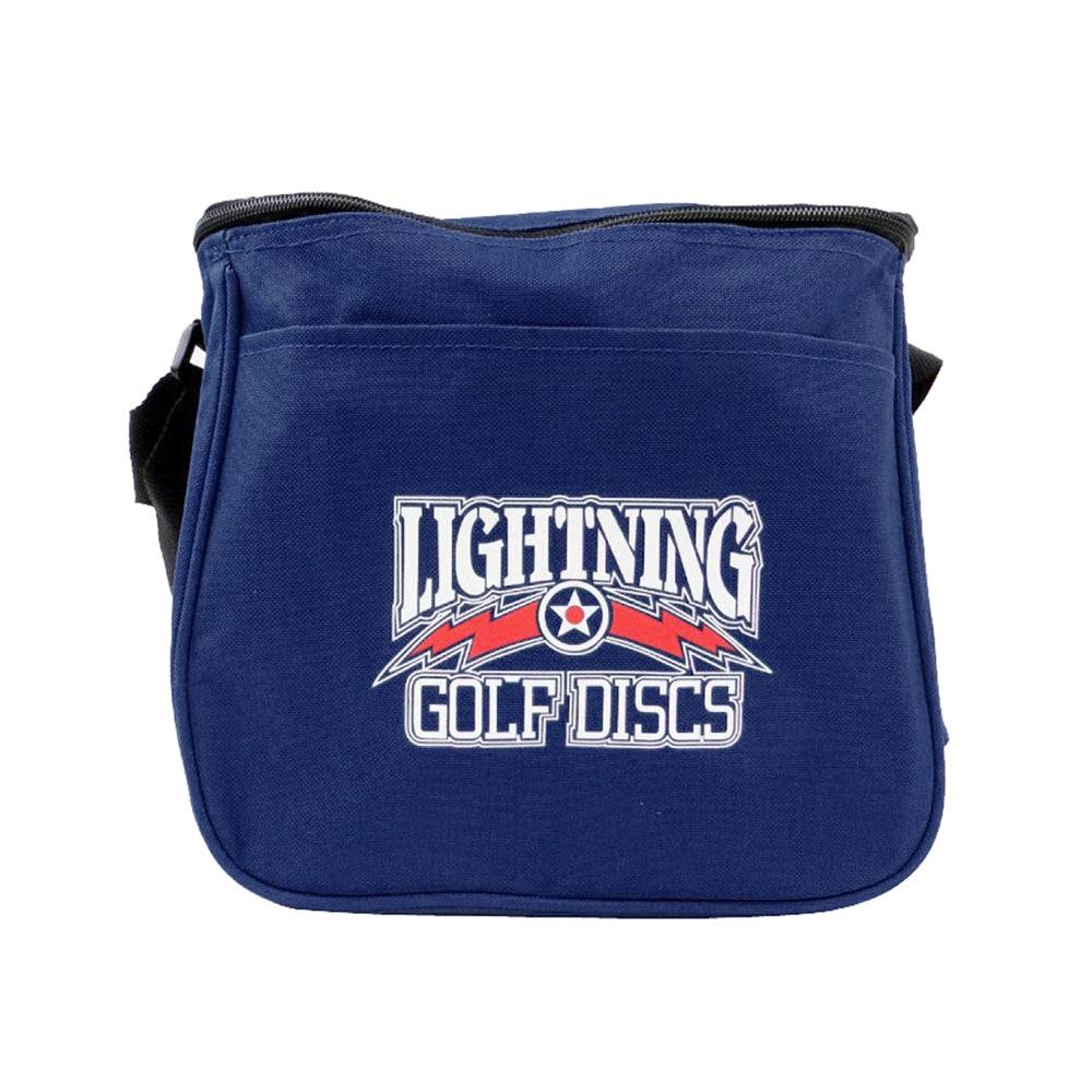 Lightning Golf Discs Bag Navy Blue Lightning Starter Disc Golf Bag