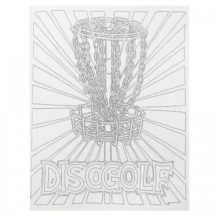 Long Tee Disc Golf Accessory Book: The Disc Golf Coloring Book - by Alan Hansen Begg