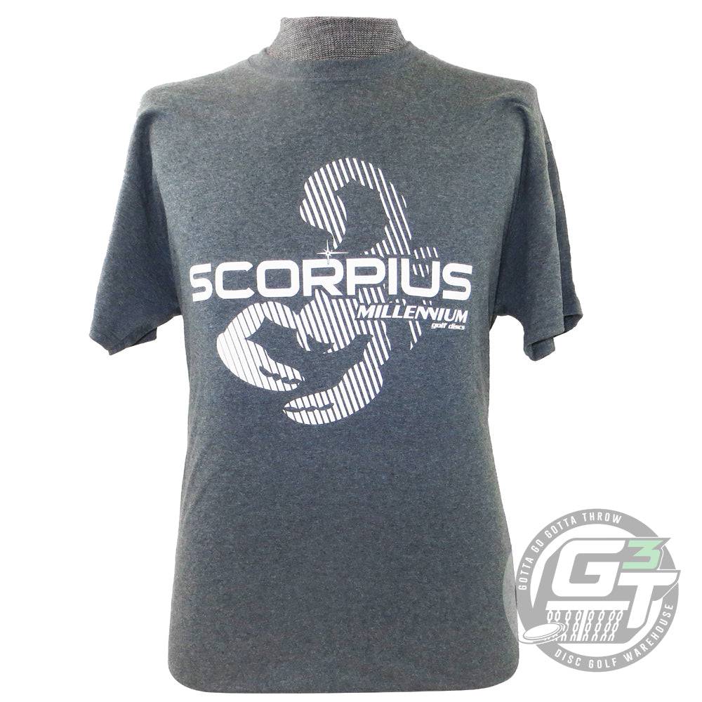 Millennium Golf Discs Apparel M / Gray Millennium Scorpius DryBlend Short Sleeve Performance Disc Golf T-Shirt