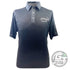MVP Disc Sports Apparel M / Black MVP Disc Sports Dot Matrix Sublimated Short Sleeve Performance Disc Golf Polo Shirt