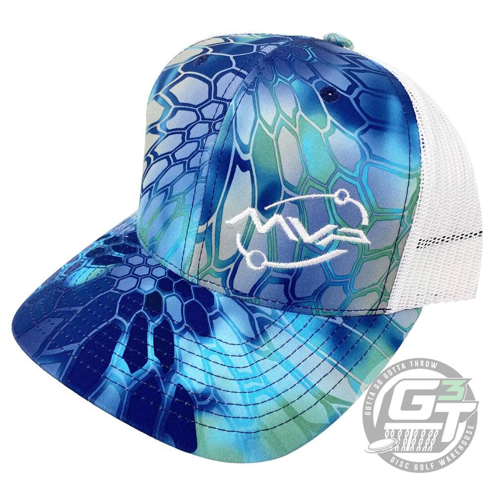 MVP Disc Sports Apparel Kryptek Pontus MVP Disc Sports Orbit Logo Kryptek Retro Trucker Snapback Mesh Disc Golf Hat