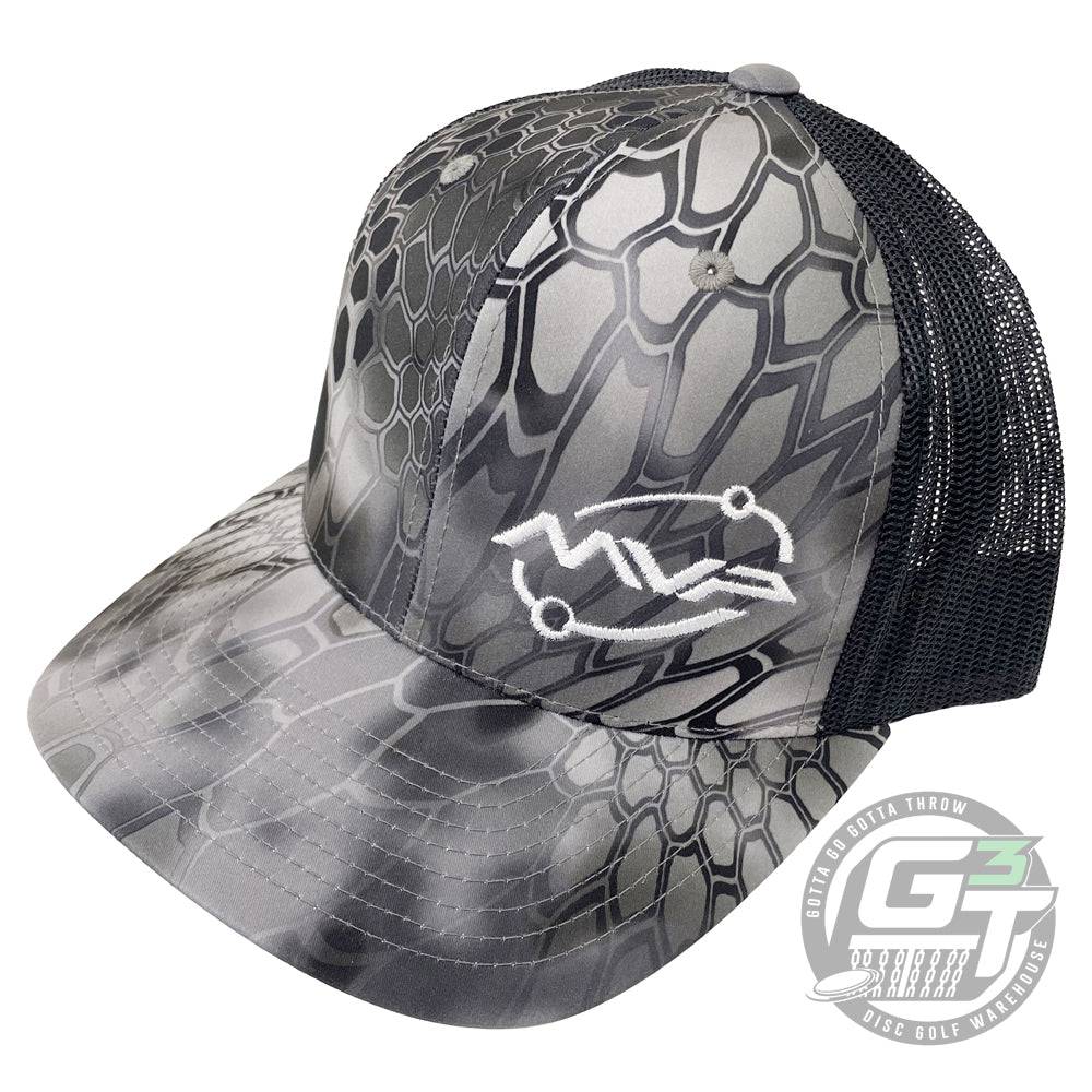 MVP Disc Sports Apparel Kryptek Raid MVP Disc Sports Orbit Logo Kryptek Retro Trucker Snapback Mesh Disc Golf Hat