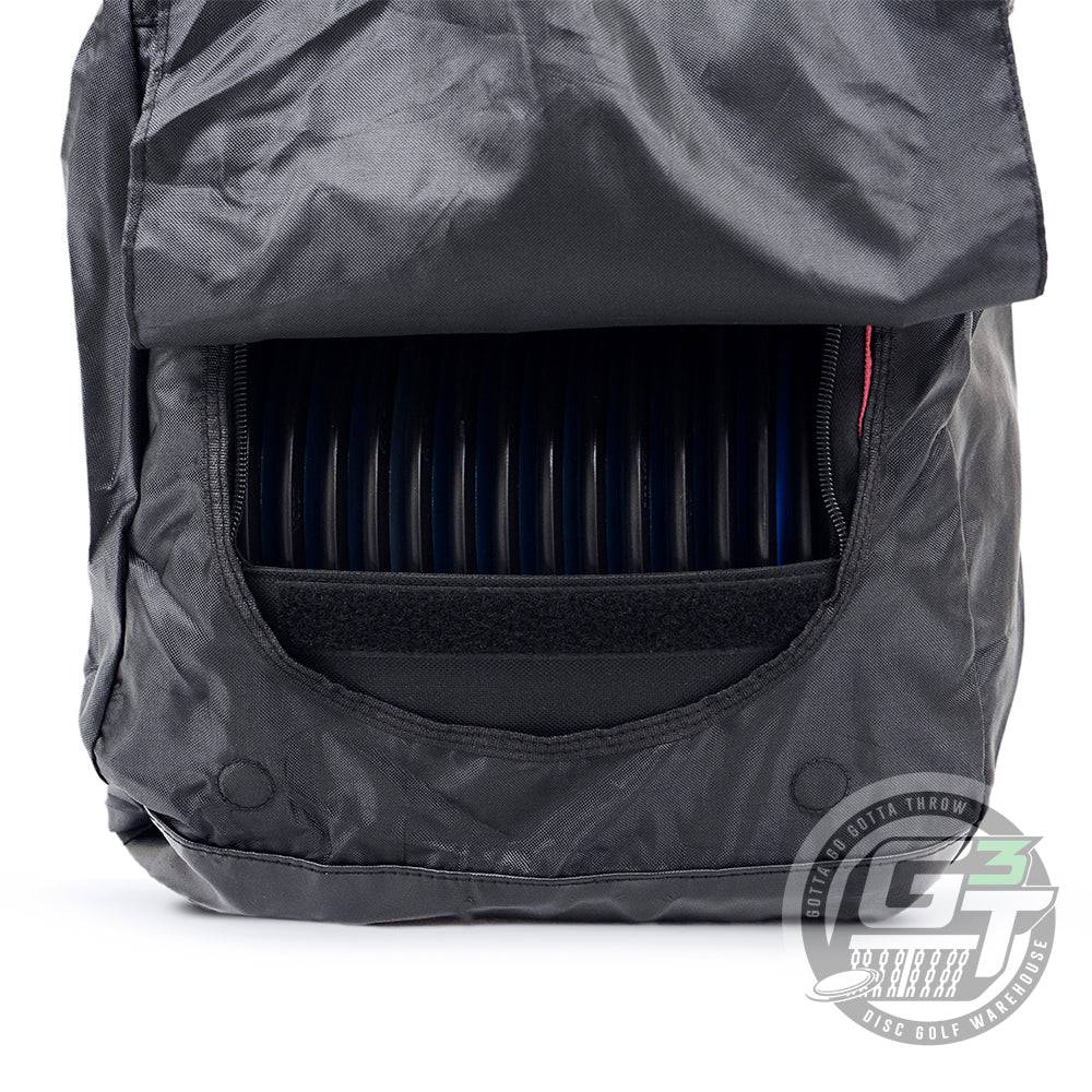 MVP Disc Sports Bag MVP Forcefield Voyager Slim Backpack Bag Rainfly