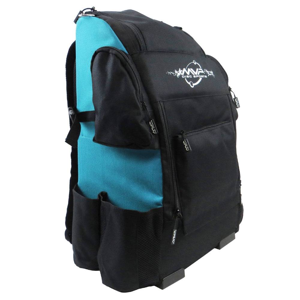 MVP Disc Sports Bag Teal MVP Voyager Backpack Disc Golf Bag