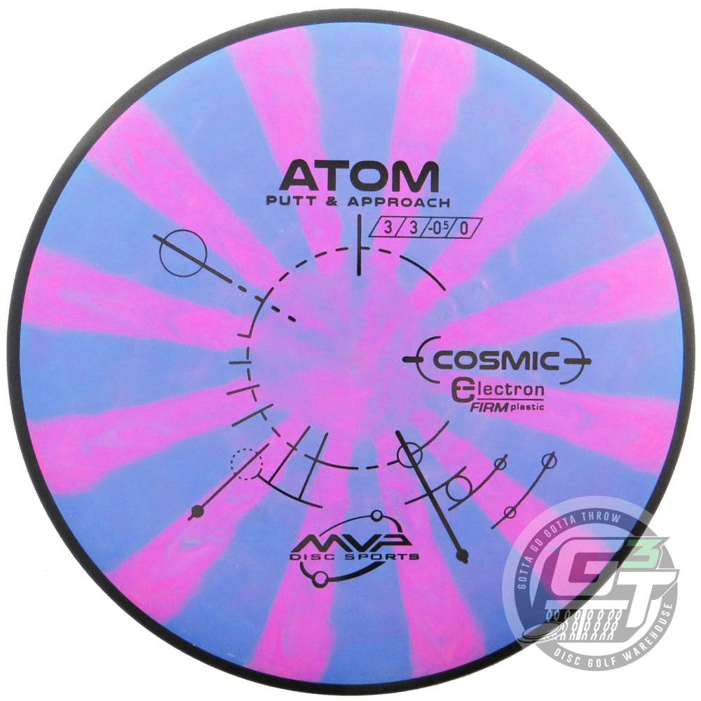MVP Disc Sports Golf Disc MVP Cosmic Electron Firm Atom Putter Golf Disc