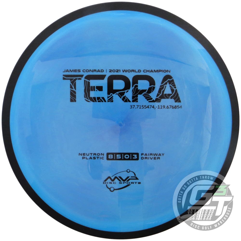 MVP Disc Sports Golf Disc MVP Neutron Terra [James Conrad 1X] Fairway Driver Golf Disc