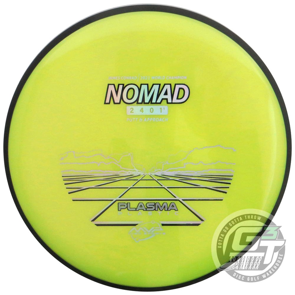 MVP Disc Sports Golf Disc MVP Plasma Nomad [James Conrad 1X] Putter Golf Disc