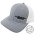 Westside Discs Apparel Heather Gray / White Westside Discs Sword Logo Snapback Mesh Disc Golf Hat