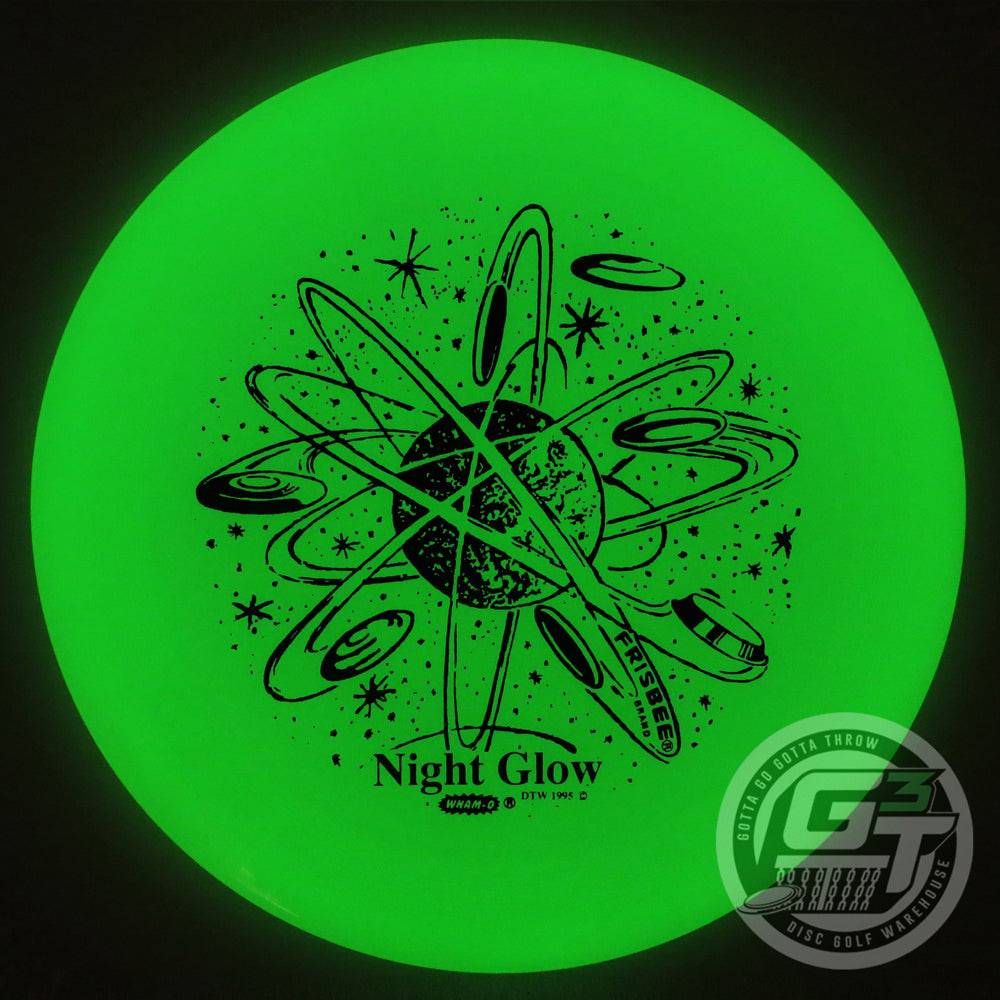 Wham-O Ultimate Wham-O 100 Mold 130g Ultimate Frisbee Sport Disc - Glow